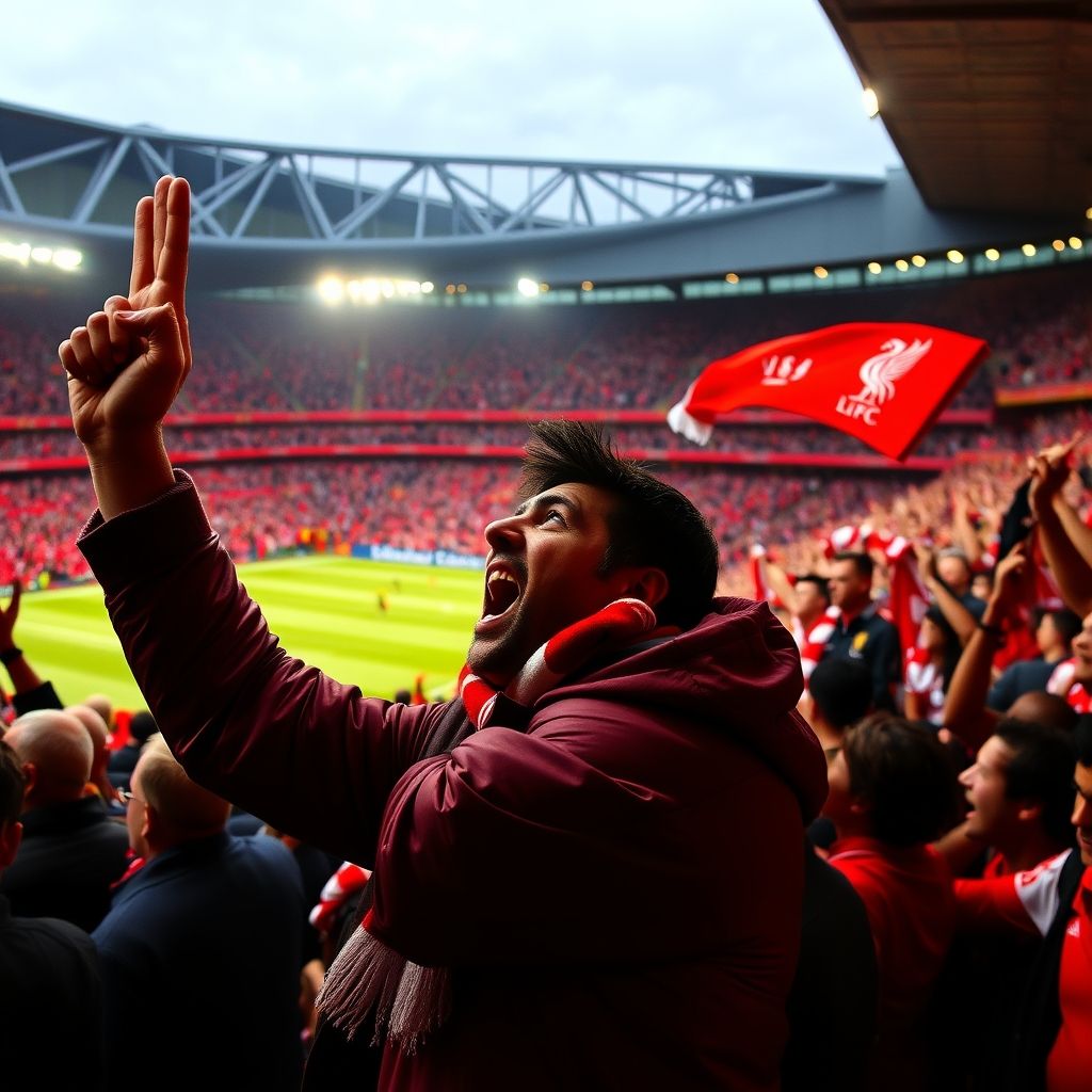 od体育投注-恩菲尔德主场气氛火爆，球迷助威成强大后盾